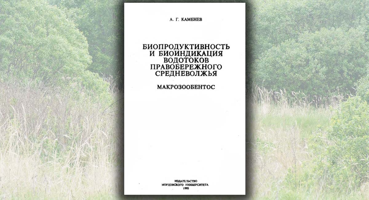 Биопродуктивность и биоиндикация водотоков правобережного Средневолжья. Макрозообентос. 